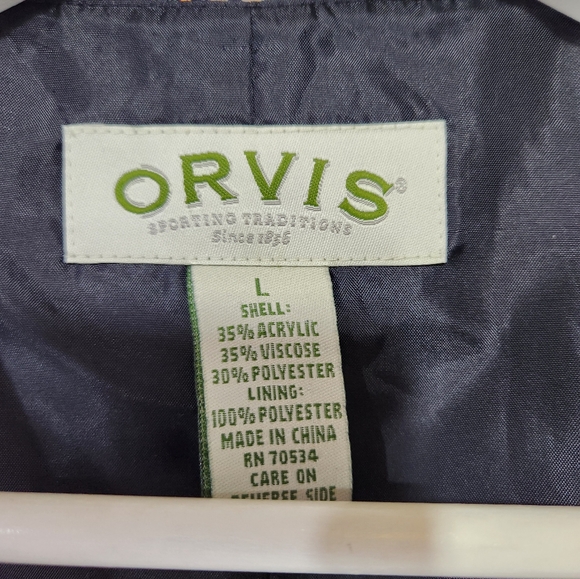 Incredible Vintage ORVIS Southwestern Aztec Tapestry Print Mutilcolour Vest sz L - Picture 5 of 7